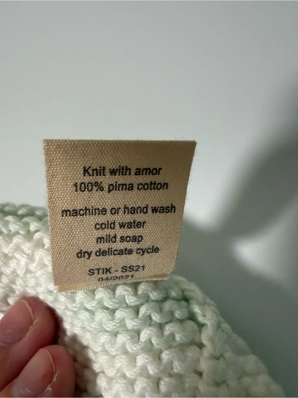 Shit that I Knit soft striped